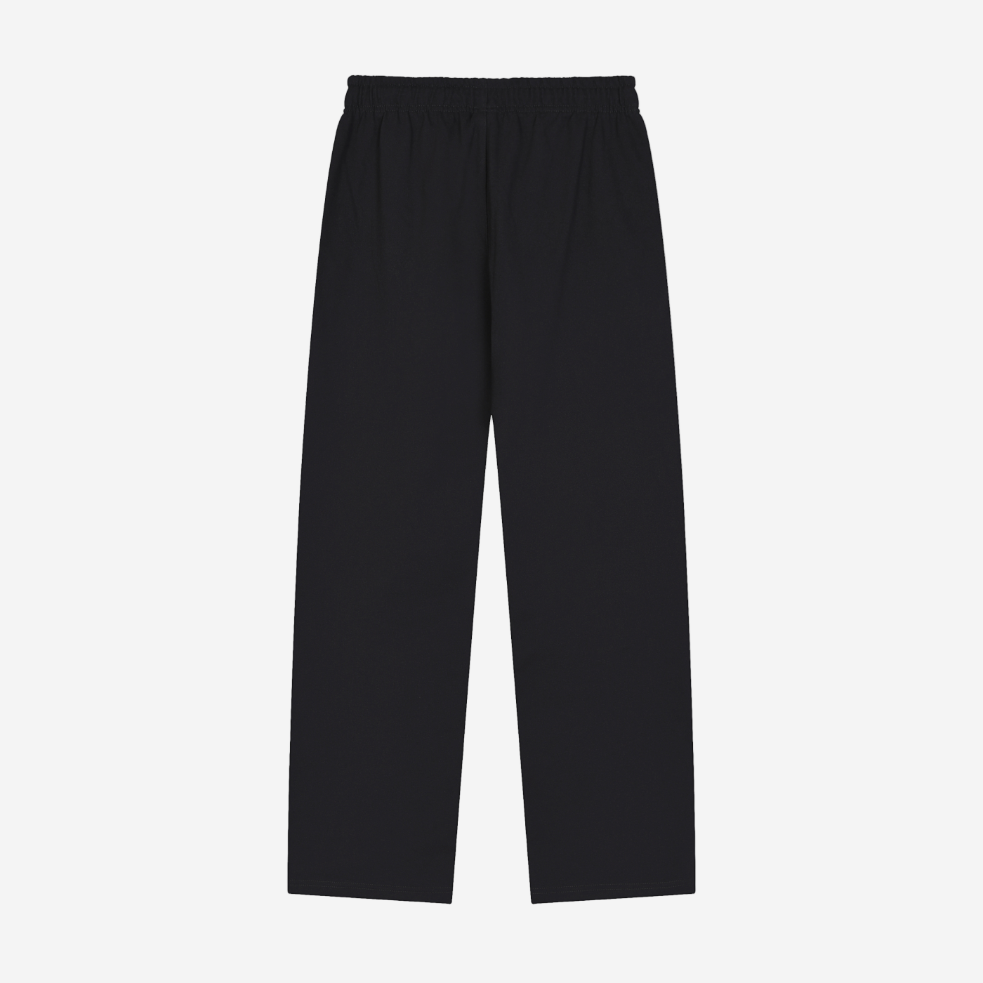 Black pants on a white background