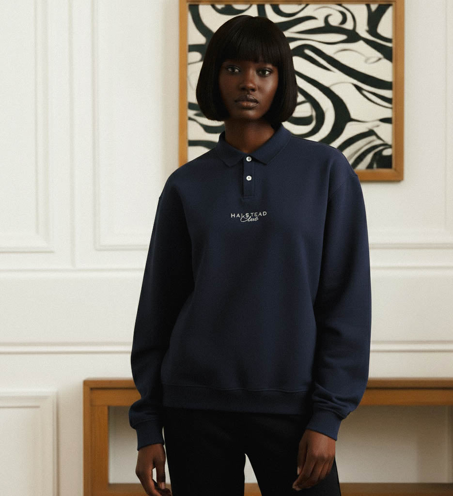 Heavyweight Polo Sweatshirt