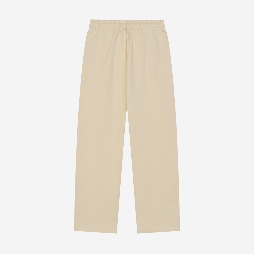 Beige pants on a white background