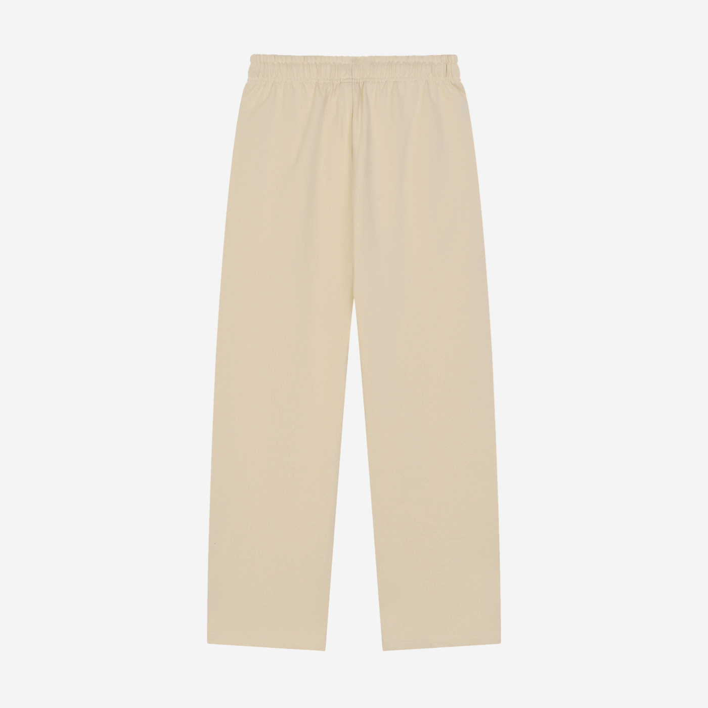 Beige pants on a white background