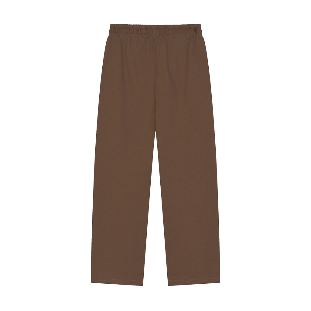 Brown pants on a white background