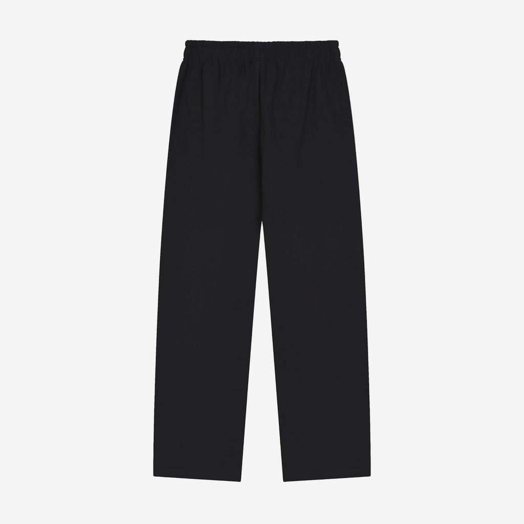 Black pants on a white background
