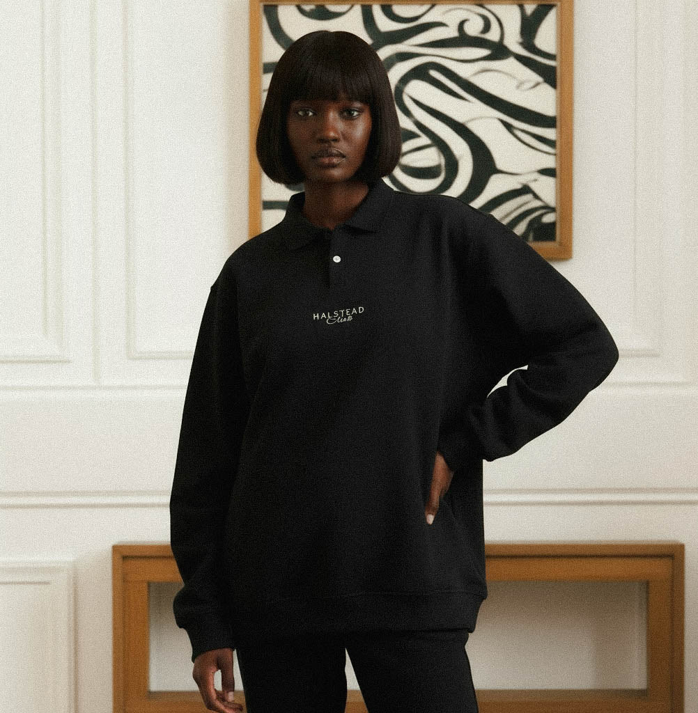 Heavyweight Polo Sweatshirt